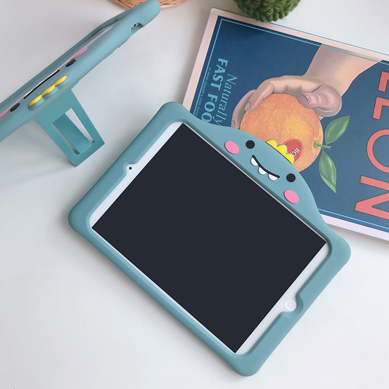 Cover For iPad 9.7 2018 2017 10.2 7th Pro 9.7 Air 1 2 3 Cartoon Barking Dinosaur Style Case Ipad mini 1 2 3 4 5 Silicon Soft Cover | BigBuy360 - bigbuy360.vn
