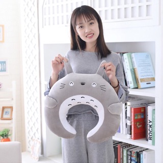 Gối bông màu ghi BHGĐshop