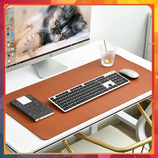 [Ảnh thật] Thảm Da Trải Bàn Làm Việc Deskpad size 30x60cm màu Nâu