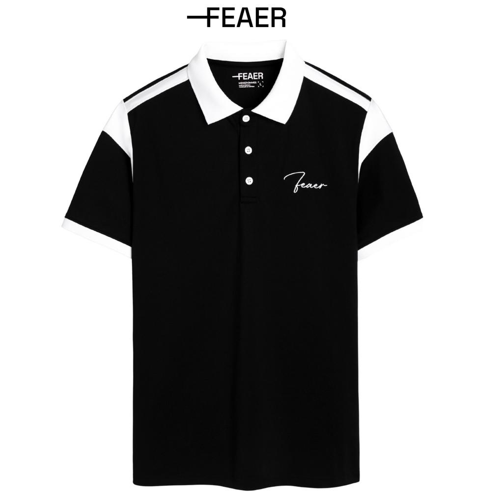 Áo polo nam có cổ Contrast Collar nam tính, thanh lịch, sang trọng - FEAER