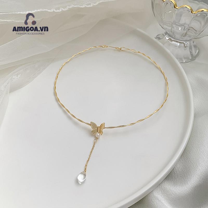 ✨✨Vòng cổ mặt hình bướm phong cách Hàn duyên dáng