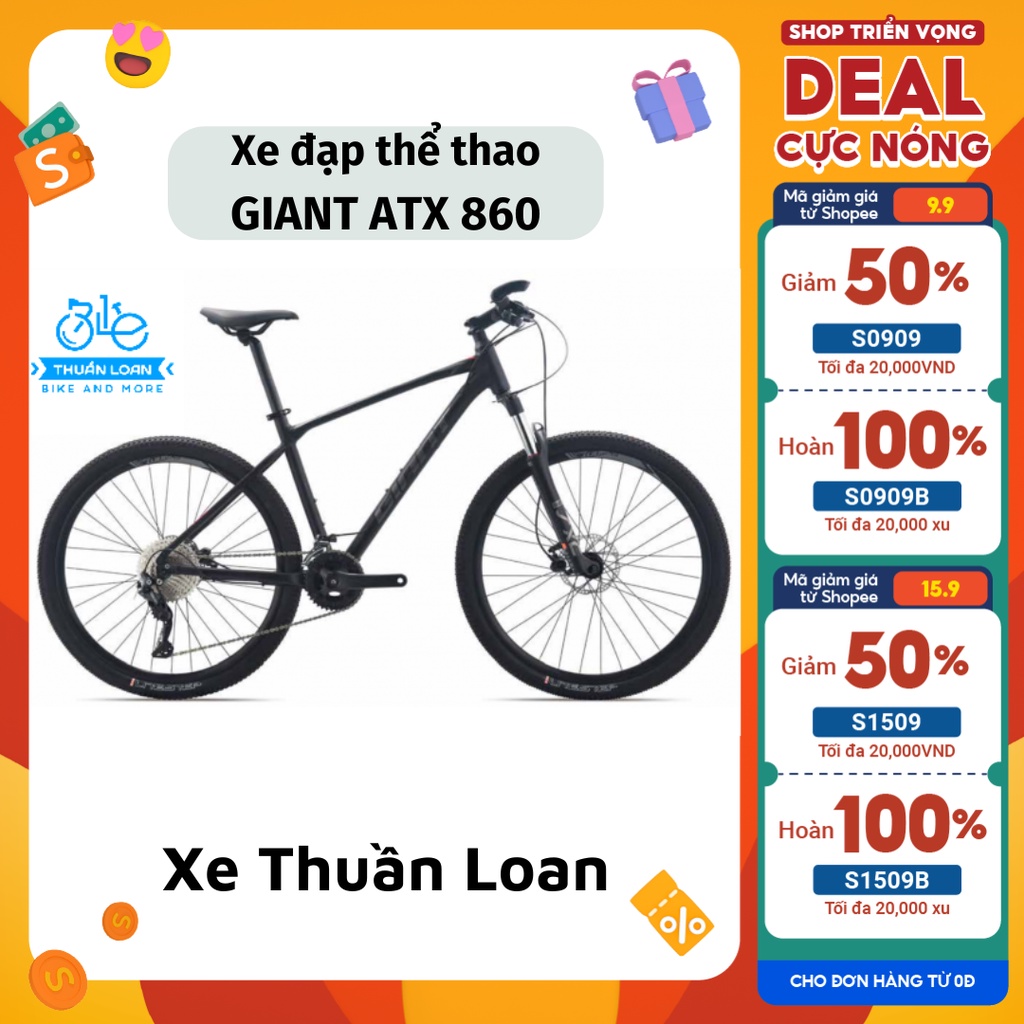 XE ĐẠP ĐỊA HÌNH GIANT ATX 860 2022 TẶNG NGAY CHẮN BÙN, BÌNH NƯỚC, GIÁ ĐỠ BÌNH NƯỚC