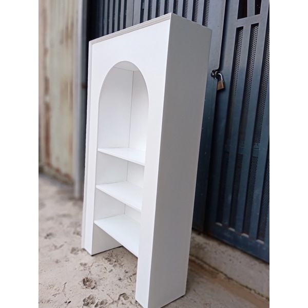 Tủ lò sưởi trang trí góc nhỏ 110x60x20 #cowo