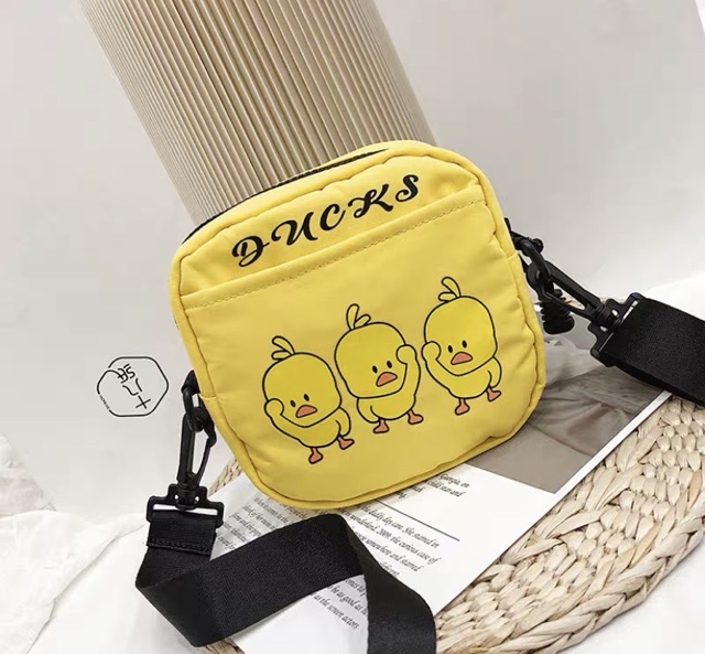 TÚI ĐEO CHÉO mini - vịt duck 3 con