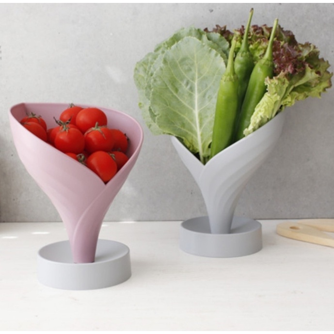 Tô silicone đựng rau củ quả đa năng 4 màu