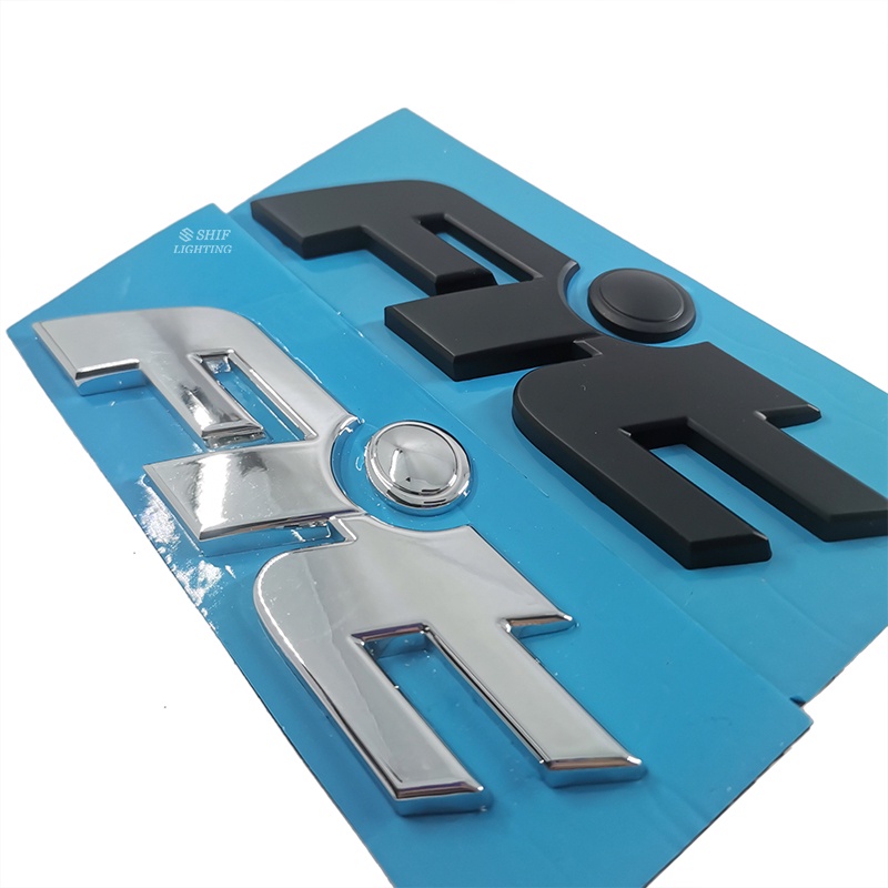 1 Miếng Dán Logo Màu Đen Bằng ABS Chrome Cho Xe Hơi Honda Fit Jazz