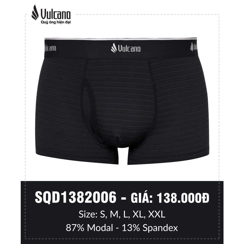 Quần sịp đùi nam Vulcano 2006 - 2013 chất liệu Modal, quần lót nam thoáng khí cao cấp