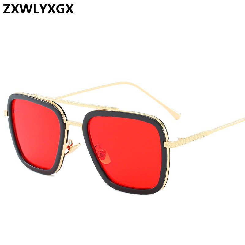 Kính Mát Gọng Kim Loại Chống Tia Uv400 Phong Cách Cổ Điển Cho Nam | BigBuy360 - bigbuy360.vn