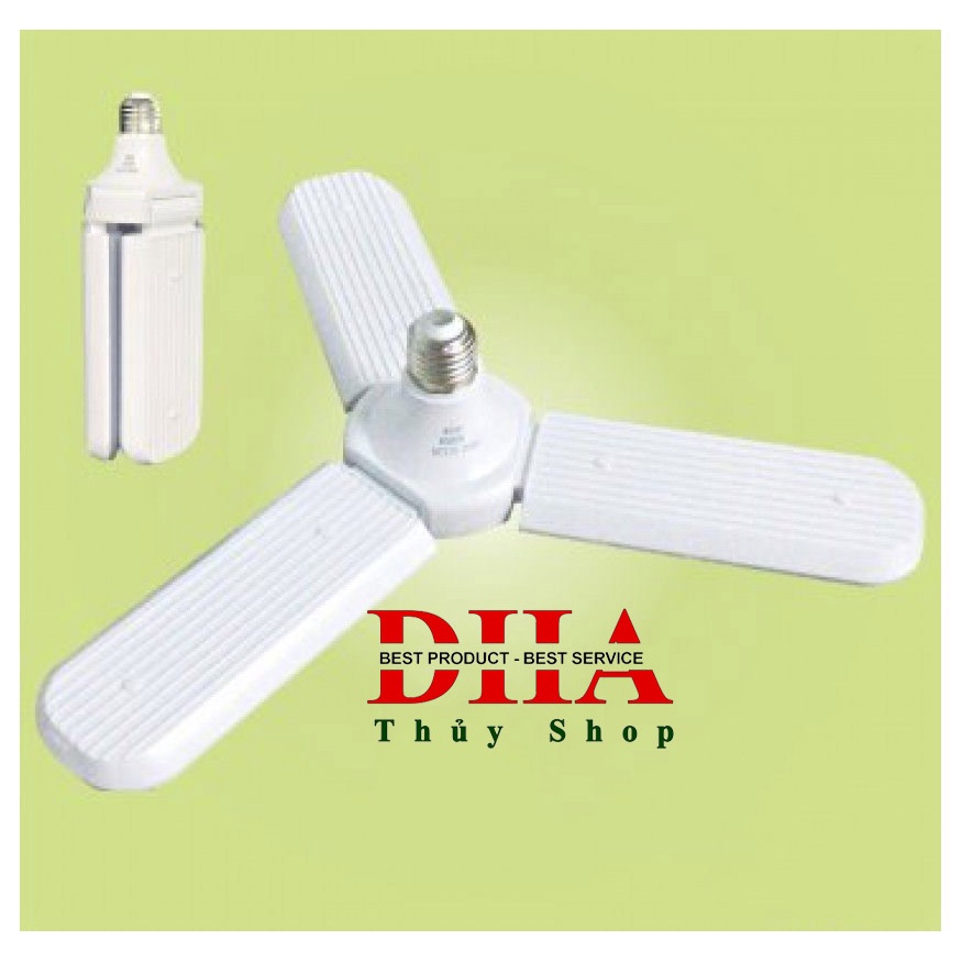 ĐÈN LED QUẠT 3 CÁNH 45W SIÊU TIẾT KIỆM ĐIỆN - THIẾT BỊ CHIẾU SÁNG THÔNG MINH CÓ THỂ ĐIỀU CHỈNH GÓC ĐỘ CÁNH