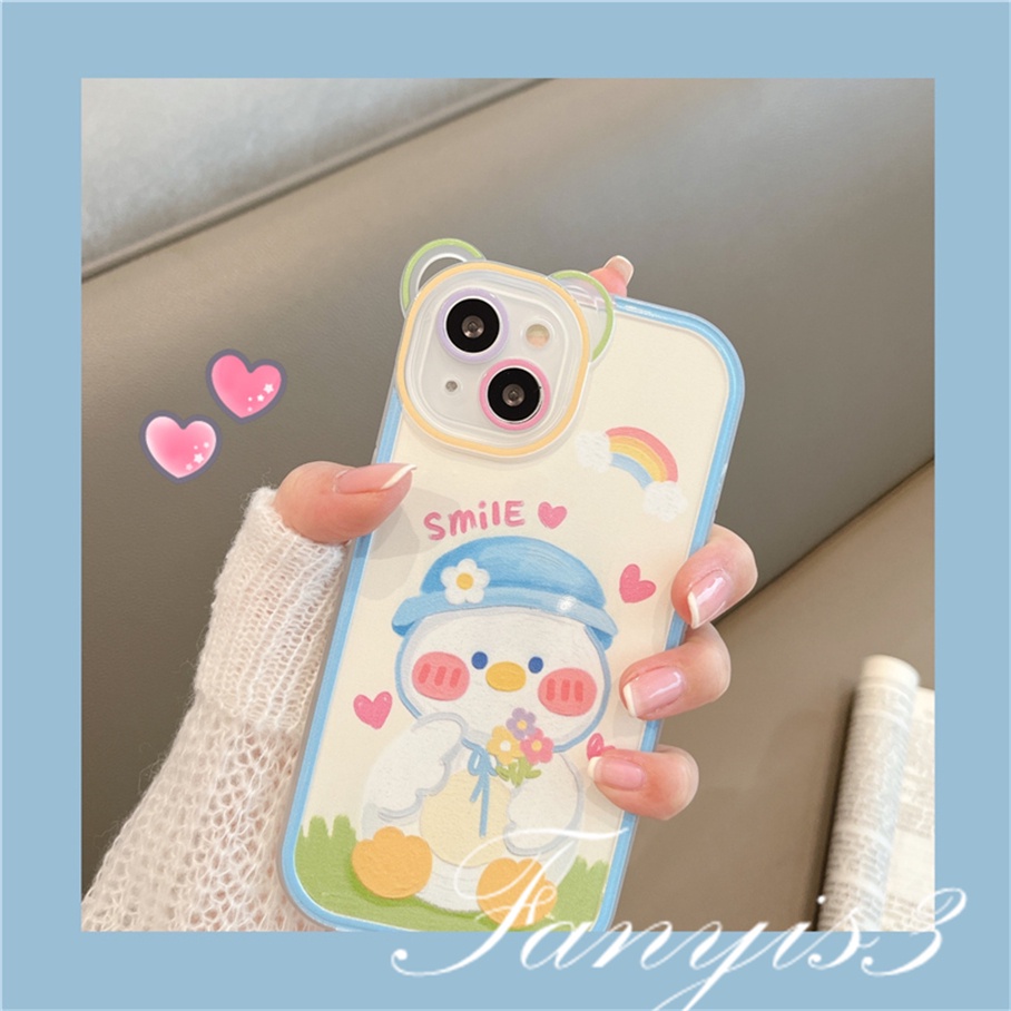 Ốp Điện Thoại Mềm Trong Suốt Họa Tiết Hoạt Hình Cho iPhone 14 13 12 11 Pro Max X XR Xs Max 8 7 6 6s Plus SE 2020