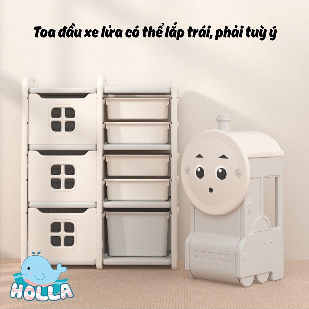 Kệ Đồ Chơi Xe Lửa Holla 2022 HL-09187 HL-09188