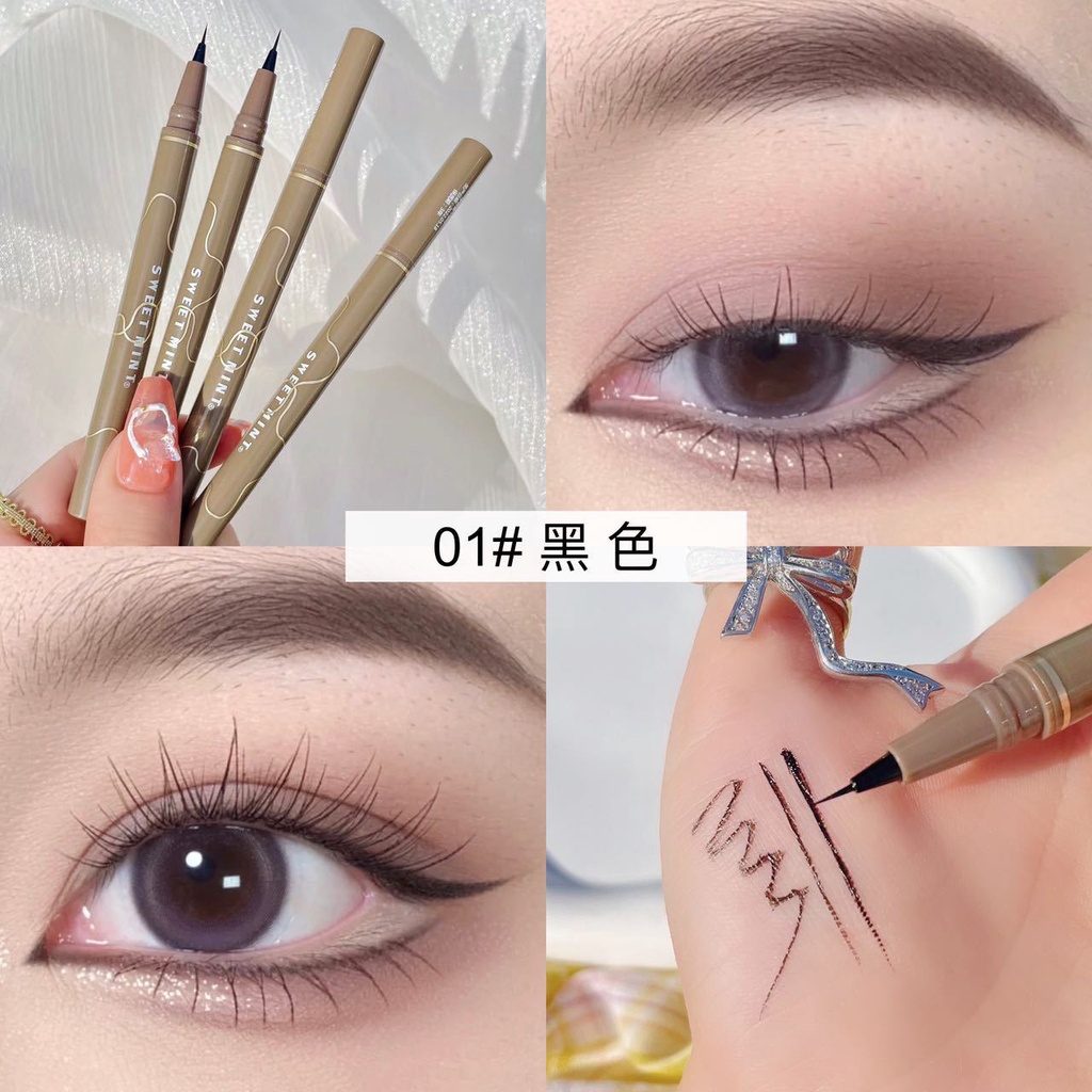 Bút Kẻ Mắt Dạng Lỏng SWEET MINT0.05 Chống Thấm Nước Nhanh Khô Không Nhòe