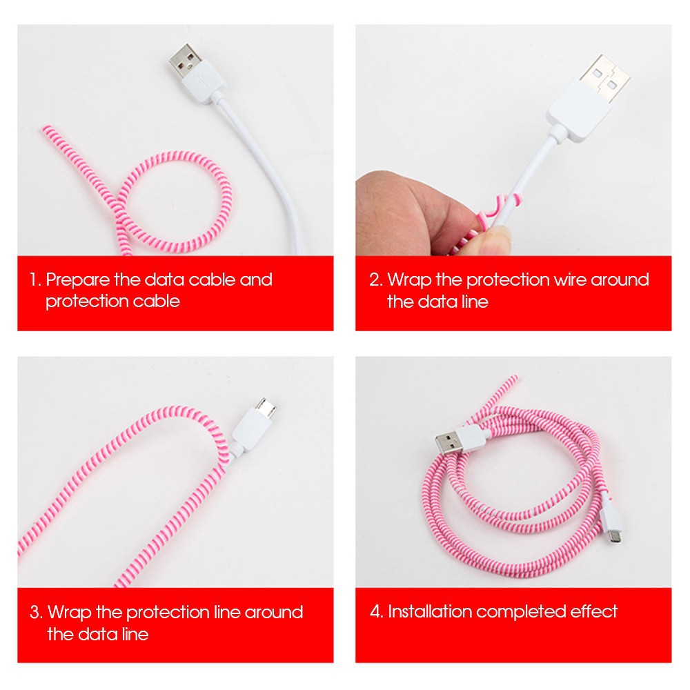 Dây Quấn Bảo Vệ Dây Cáp Sạc Cho Tai Nghe Bluetooth i11 i12 i18 i188 Iphone xiaome