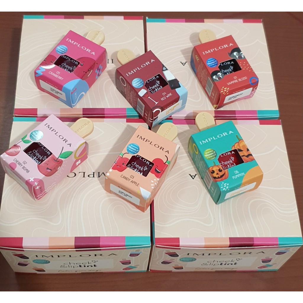 (hàng Mới Về) Son Tint Implora Trang Điểm Chuyên Nghiệp | BigBuy360 - bigbuy360.vn