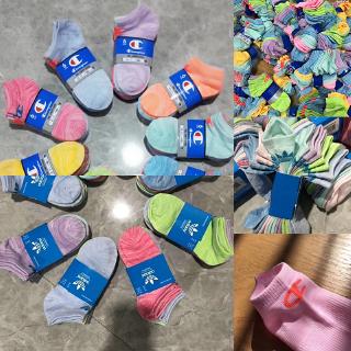 Combo 6 đôi tất vớ lười adidas champion màu ngẫu nhiên tất vớ mùa hè tất vớ màu candy
