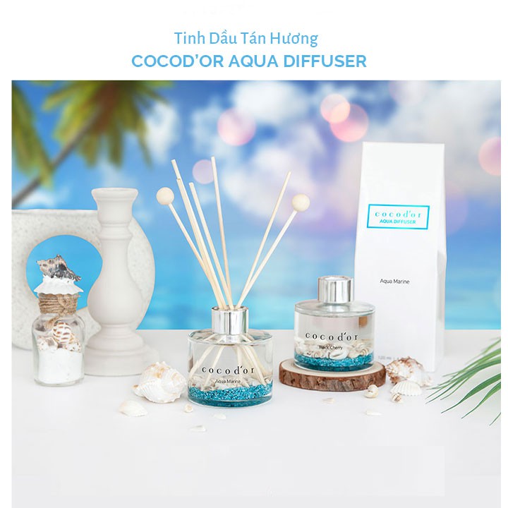 Tinh Dầu Tán Hương Cocod'or Aqua Diffuser 120ml Gomi Mall