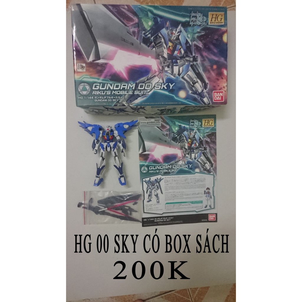 Mô hình HG gundam 00 sky 2nd