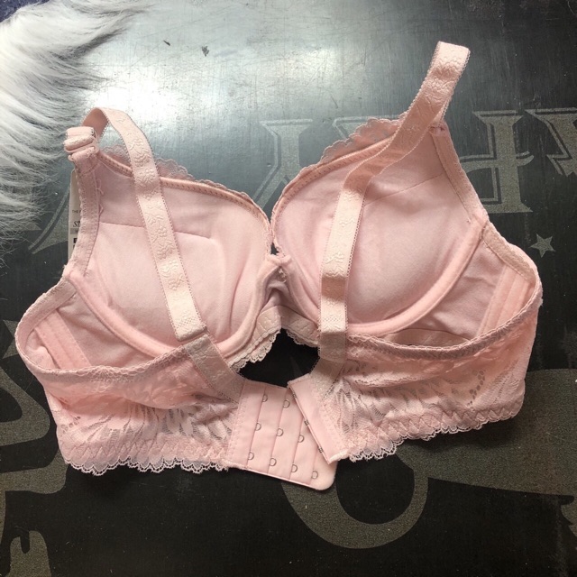 Áo ngực, áo lót mặc áo dài, sơ mi siêu nâng đệm 5cm cao cấp Sisterhood, có gọng ren dễ thương Double T#3060