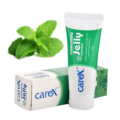 Gel bôi trơn CareX Jelly Cooling chống khô vùng kín chứa tinh chất bạc hà mát lạnh cho cảm giác vô cùng khác lạ