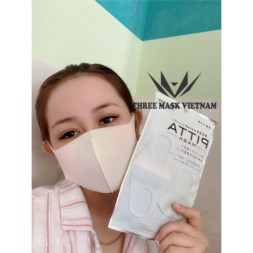 [HÀNG NỘI ĐỊA NHẬT] Khẩu Trang Nhật Bản TICENTRY Mask -  Màu Trắng ( 1 Gói 3 cái loại dày)