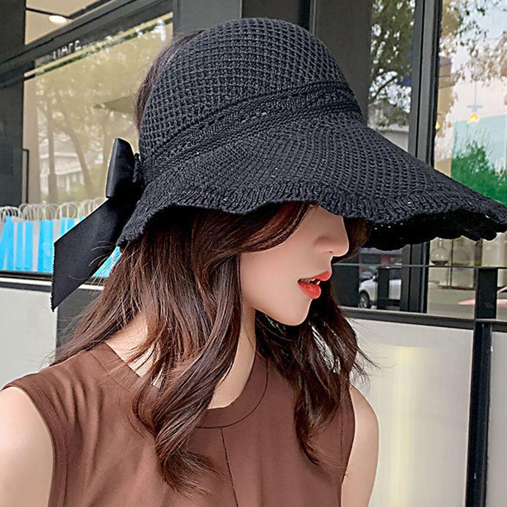 Mocho Mũ Rơm Đan Chống Nắng Tia UV Thần Kỳ Phong Cách Hàn Quốc Cho Nữ