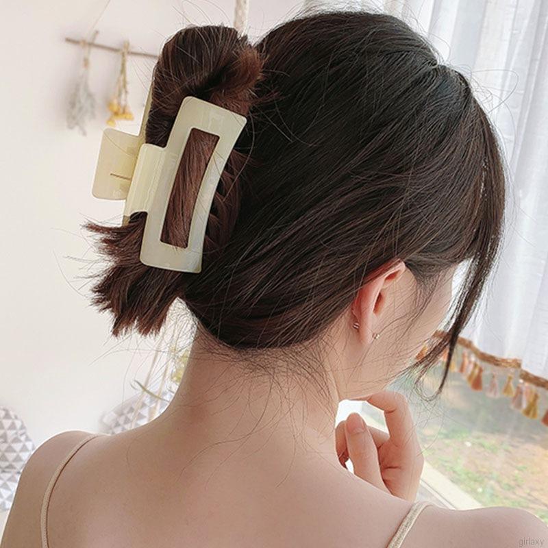 Kẹp Tóc Kiểu Dáng Đơn Giản Phong Cách Hàn Quốc Cho Nữ