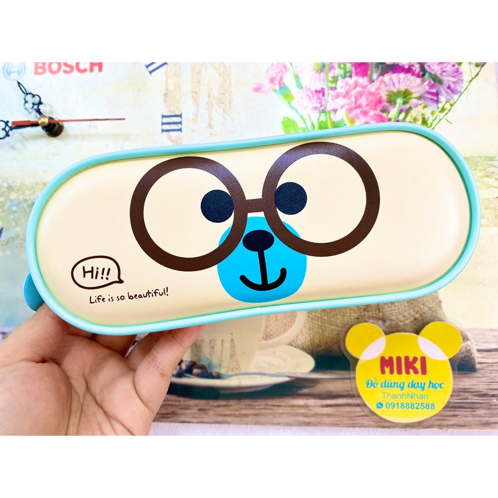 BÓP VIẾT DA PU LOẠI TỐT cho học sinh - mẫu ngẫu nhiên