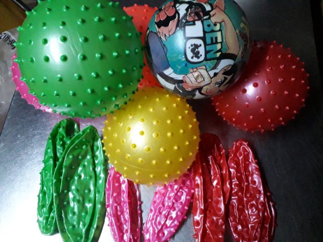 Bóng cao su gai + hình