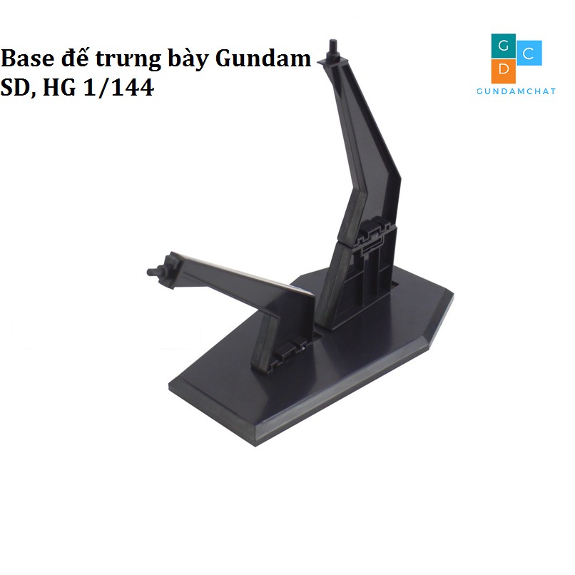 Đế trưng bày Gundam SD HG WS06 màu đen - GDC