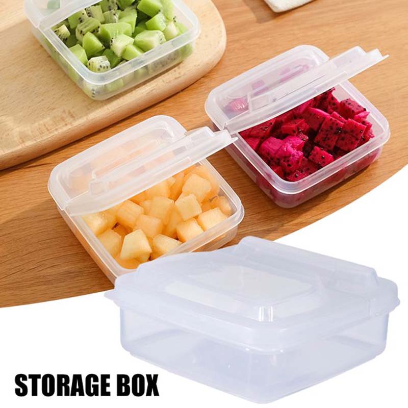 Set 2 Hộp Đựng Bảo Quản Bơ Phô Mai Chống Bụi Tiện Dụng