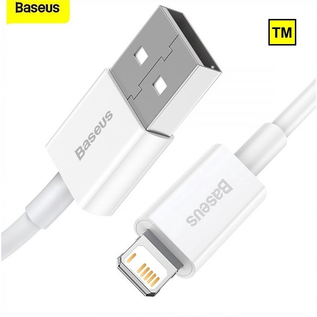 Cáp sạc nhanh lightning Superior Series Fast Charging Data cho iP/ iPa 2.4A (bảo hành 12 tháng)