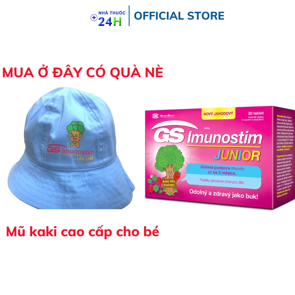 GS IMUNOSTIM JUNIOR- SẢN PHẨM GIÚP TĂNG KHẢ NĂNG MIỄN DỊCH