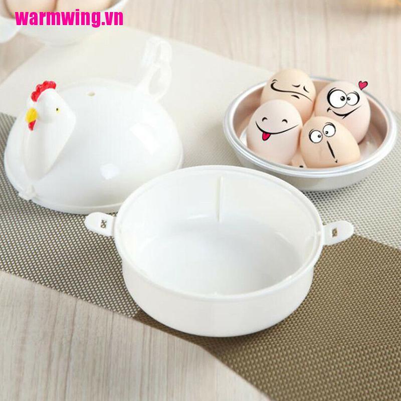 Nồi Hấp Trứng Gà Dùng Được Trong Lò Vi Sóng 4 Cái
