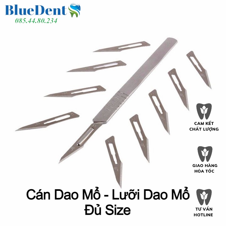 Cán Dao Mổ Số 3 - Lưỡi Dao Mổ số 11
