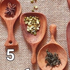Muỗng gỗ thìa gỗ xúc gia vị,hạt,cafe,bột, đường, xúc cả thế giới