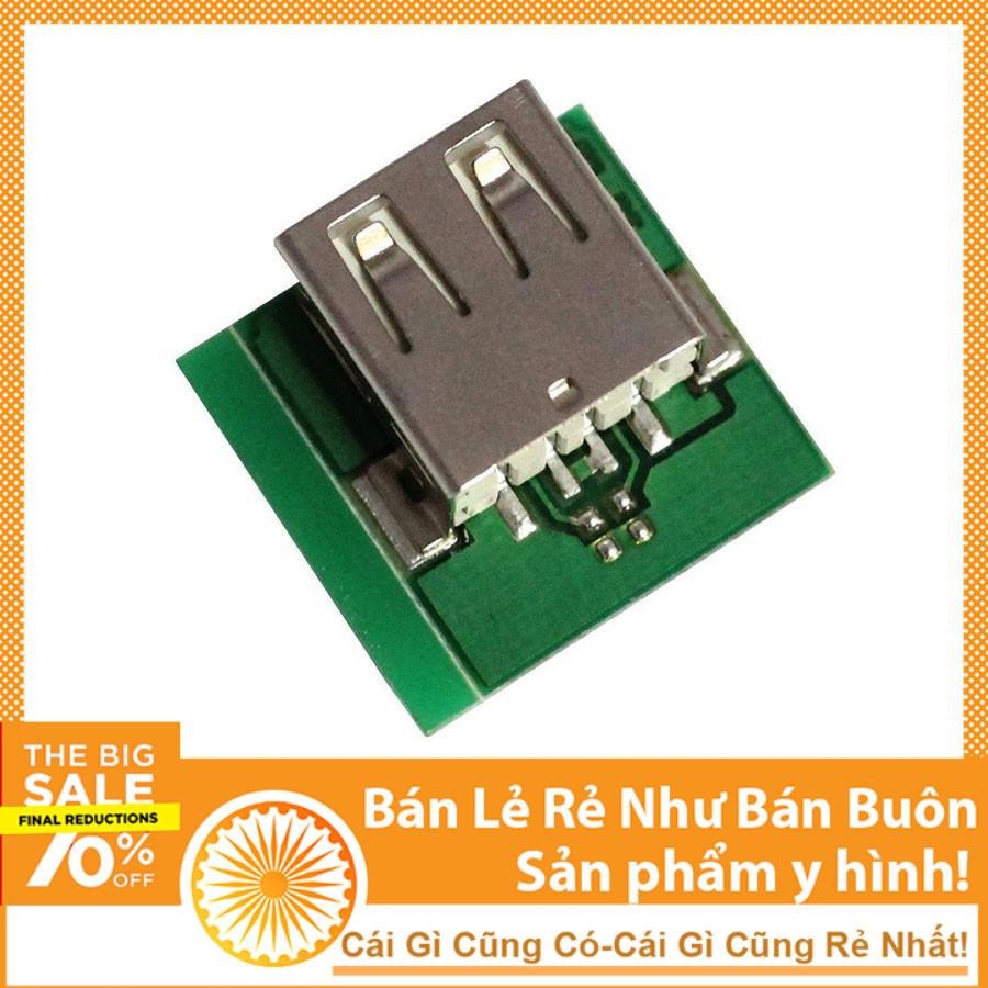 Mạch Sạc Pin Dự Phòng Bản Nâng Cấp 5V-600MA Mini 1A Có Đèn Báo