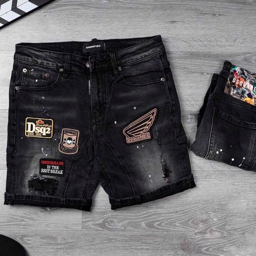 Quần Short Jean Nam Đẹp Chất Bò Co Giãn Cao Cấp, Quần Ngố rách Mẫu Mới Phong Cách Hàn Quốc CAROLLSTORE S611