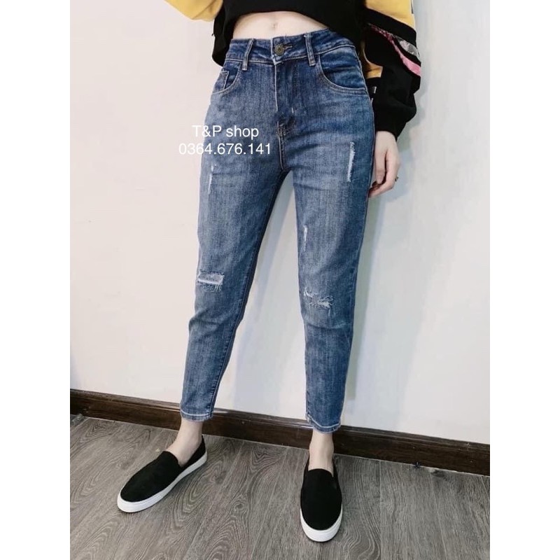 Quần jean baggy bigsize 62-85kg vải co giãn 4 chiều