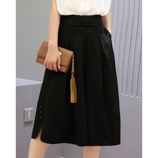 Quần Culottes Xếp Ly Lai Cong