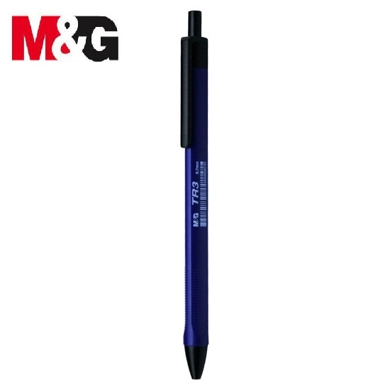 Bút bi dầu Semi Gel / Bút bi tam giác TR3 ABPW3072 êm trơn viết được trên giấy bóng dầu, giấy ướt