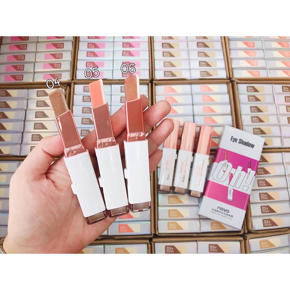 Bút Sáp Màu Mắt Novo Eyeshadow Stick