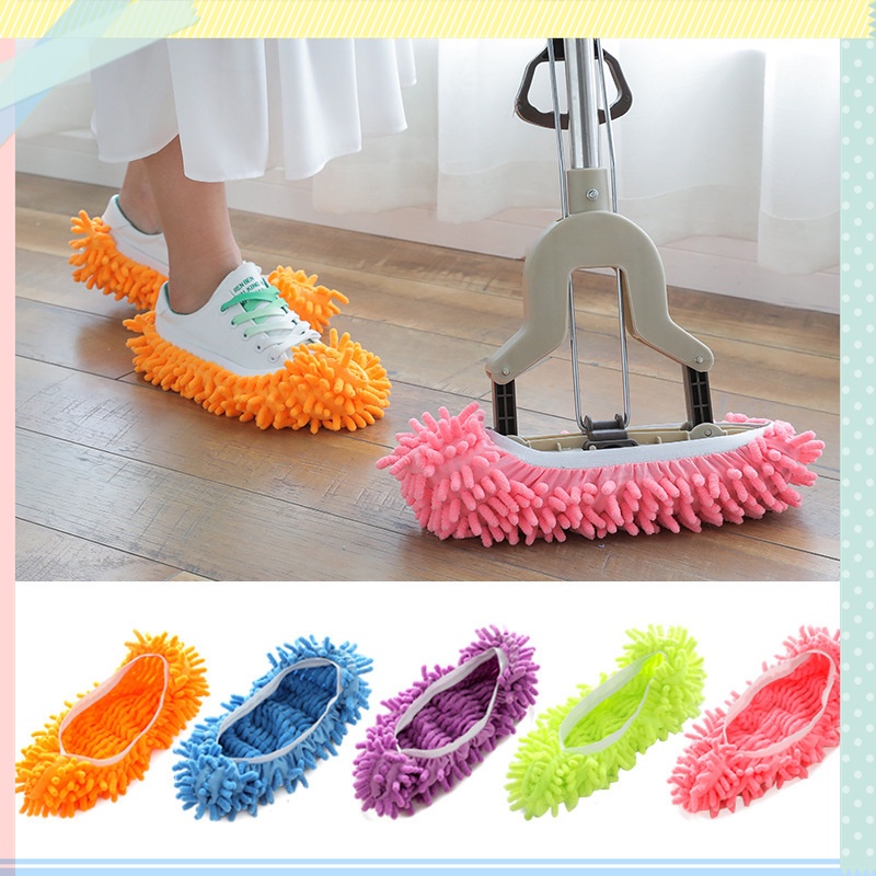 Set 2 Vỏ Bọc Giày Lau Nhà Đa Năng Tiện Dụng