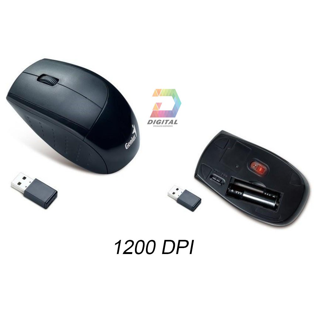 Combo chuột và bàn phím Genius không dây chính hãng bảo hành 12 tháng | BigBuy360 - bigbuy360.vn