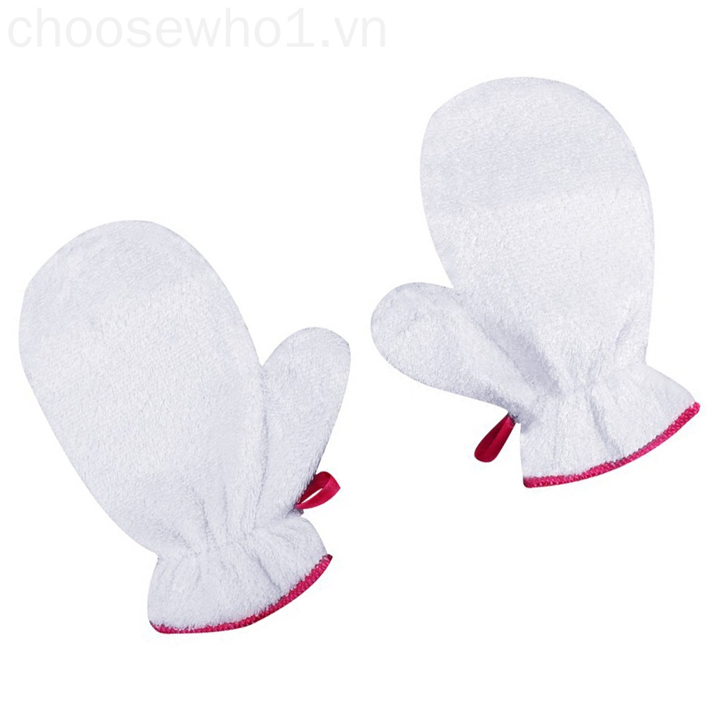 Set 2 Găng Tay Rửa Chén Bằng Sợi Tre Chống Thấm Nước / Dầu Mỡ Tiện Dụng Cho Nhà Bếp 1