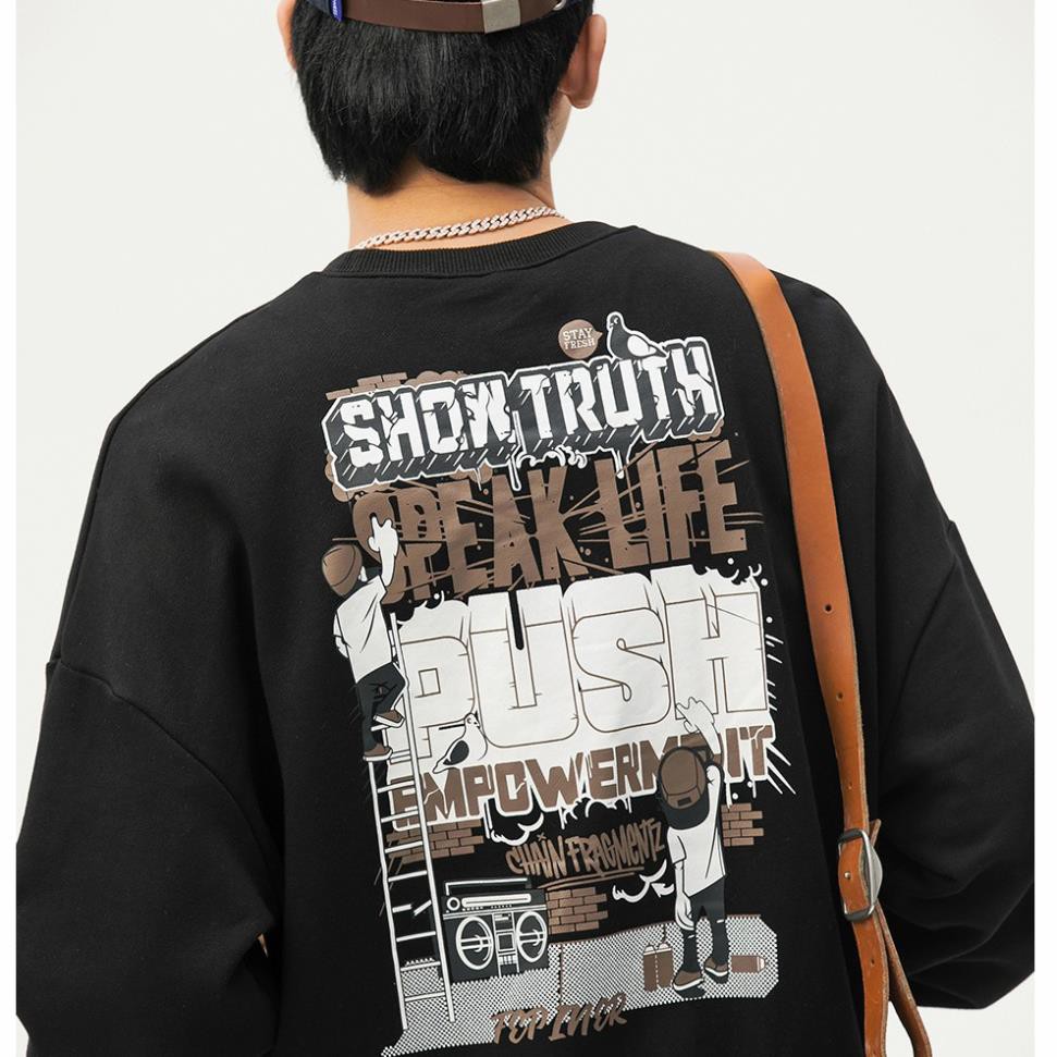 💥FREESHIP💥Áo Sweater SHOWTRUTH Nam Nữ Phong Cách Hàn Quốc, Chất Nỉ Dày Dặn Ấm Áp - Tặng Phụ Kiện Xinh SW 12 | BigBuy360 - bigbuy360.vn