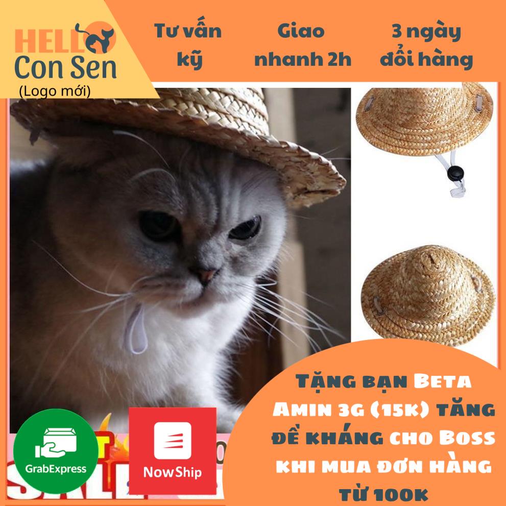 Nón Cối Dễ Dàng Thu Nới Dành Cho Thú Cưng