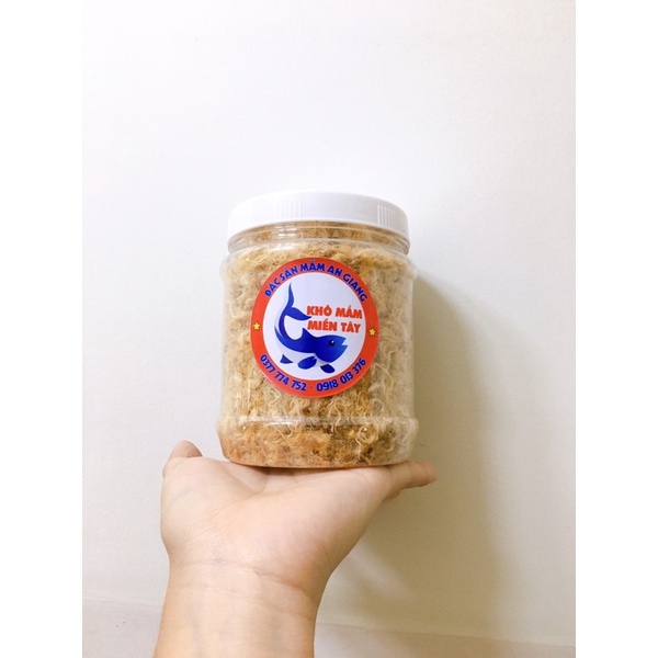 chà bông nhà làm hộp 500gram