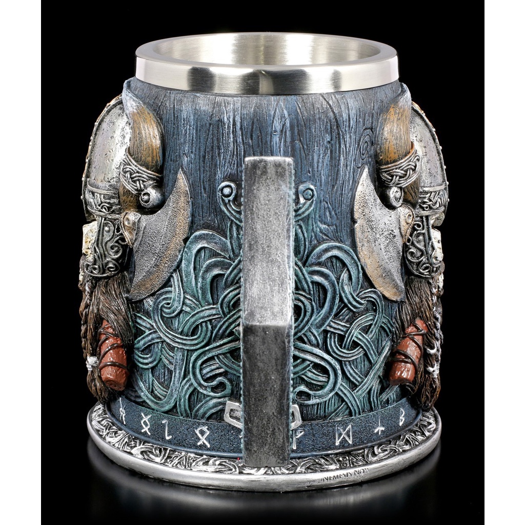 Ly Thủy Tinh Uống Bia / Cà Phê Kiểu Viking Độc Đáo