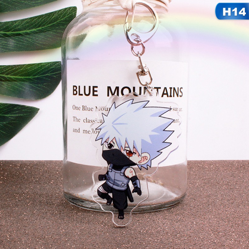 flowersqueen Móc khóa trang trí hình Naruto 16 kiểu
