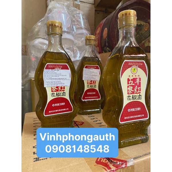 Dầu Hoa Tiêu Đặc Biệt 330ml/ Tinh Dầu Hoa Tiêu HongKong - Nhập Khẩu Chính Hãng